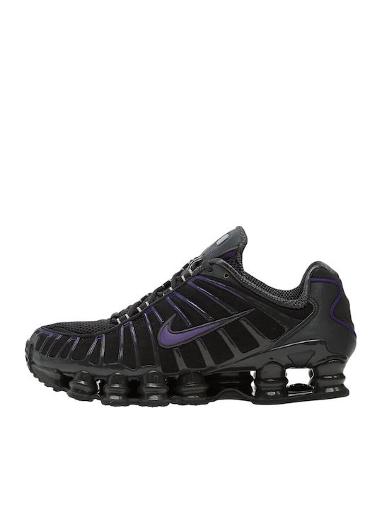Shox Tl Männersneaker Sgrau / Cpurpur