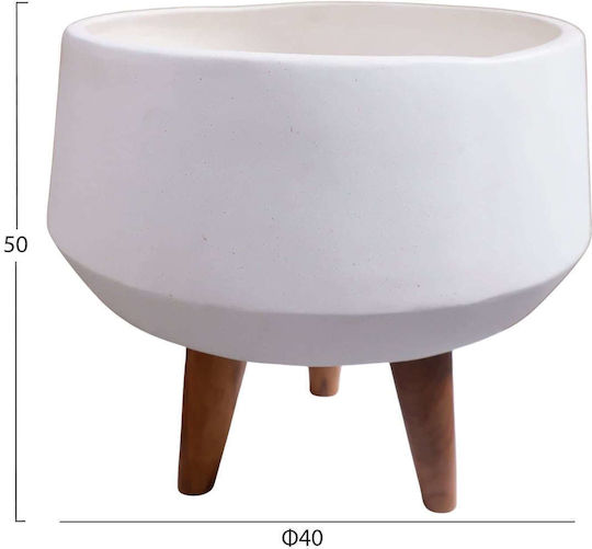 Freebox Flower Pot White Freebox Flower Pot White