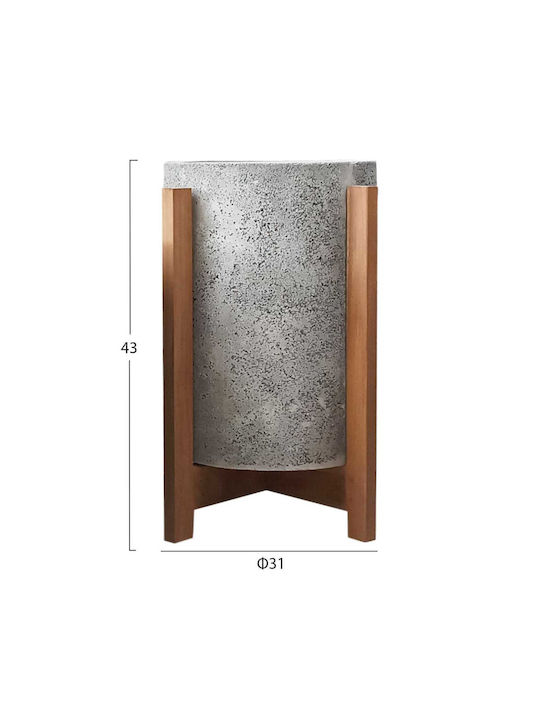 Freebox Γλάστρα Γκρι-teak Freebox Γλάστρα Γκρι-teak