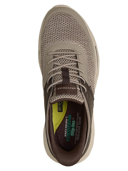 Skechers Nevarro Tavo Sneakers Μπεζ / Καφέ