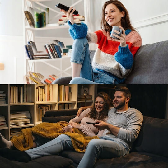 Telecomandă Universală ZX1E803QWS3 Pentru Televizoare și TV Box-uri