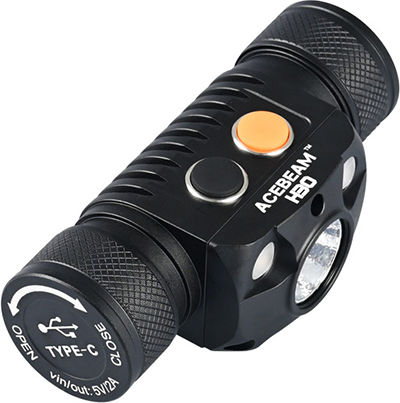 Acebeam Headlamp LED IP68 with Maximum Brightness 4000lm