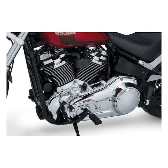 Kuryakyn Двигател Milwaukee-eight Harley Davidson '18 '25 Softail Хром M8 Долен Преден Рамков Капак Двигател Хром