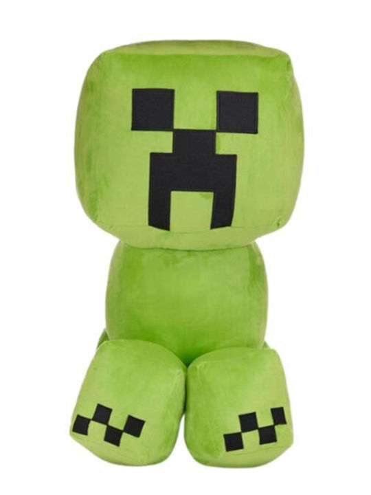 Handgefertigte Beduftete Osterkerze für Jungen mit Plüschtier Minecraft Creeper 25cm