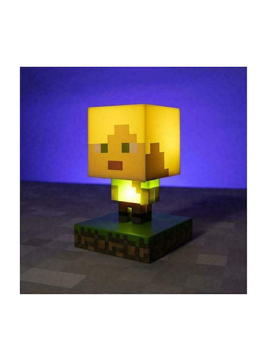 Handmade Scented Candle Boy Lamp Minecraft Alex 11cm