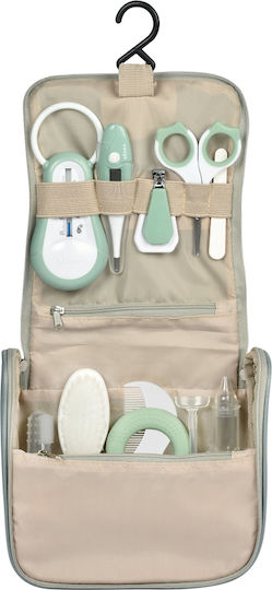 Beaba Set De Masă Din Plastic Verde 10 Piese