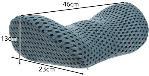 Măsuță Pentru Spate cu Spumă de Memorie 23x13x24cm în Culoare Gri ZY12423QWS46