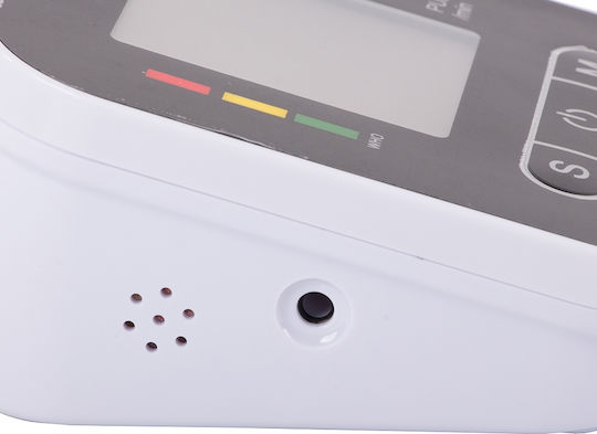 Tensiometru Electronic de Braț Zola Oprire Automată Operare Ușoară Ecran Lcd Bază Antiderapantă Alimentare cu Baterie și Usb-c 11.5 X 9.5 X 6 Cm Negru