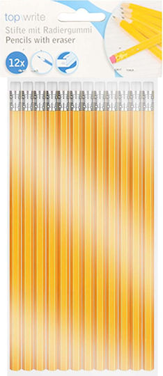 Topwrite Set 5 Fine Point Quick-drying Permanent Markers Yellow