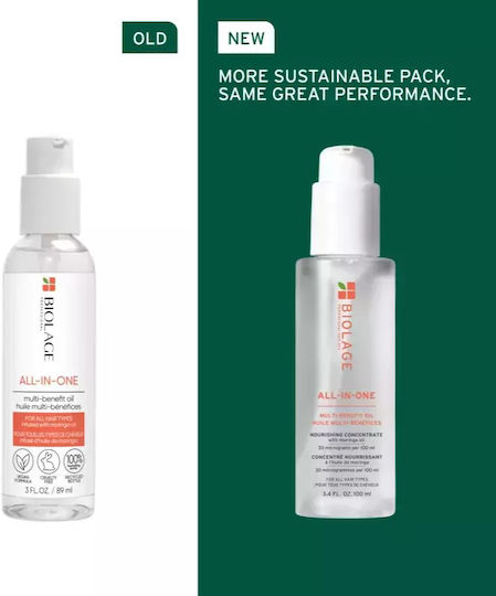 Biolage All In One Öl 100 Ml Multifunktionales Haaröl Aufhellen Weichmachung