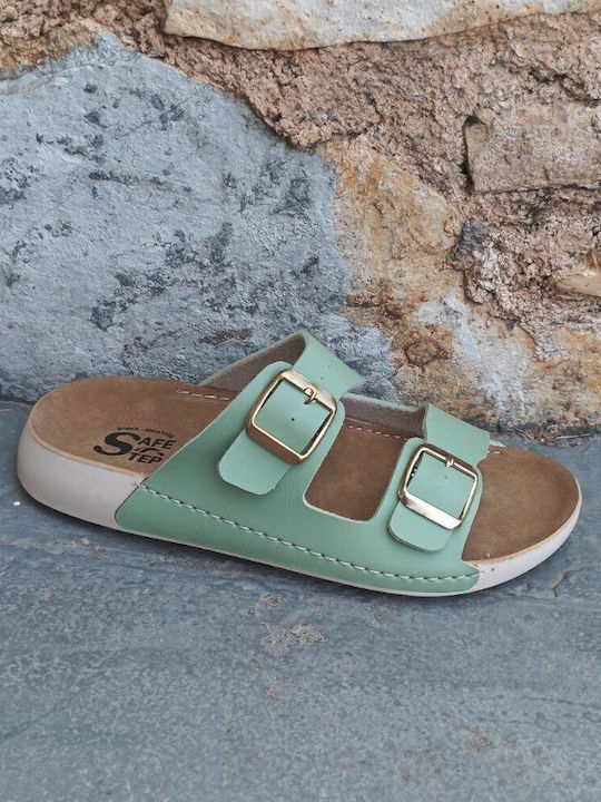 Sandale Casual Damă Anatomici Din Piele Bej