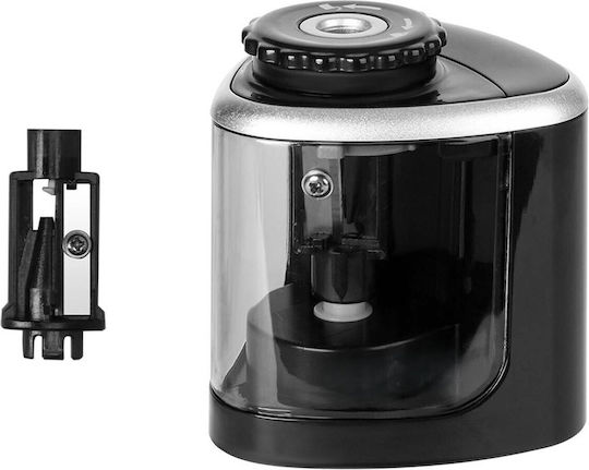 Electric Pencil Sharpener Zola Automatic Battery Powered 6.5 X 6.4 X 7.3 Cm Black