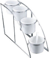 Culinaro Murun Container Pentru Bufet Din Melamină 13x17.5cm 2000ml Negru