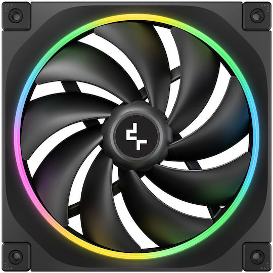 Deepcool FL14 Case Fan 140mm 1700rpm 66.59cfm with ARGB Lighting and 4-Pin PWM Connection