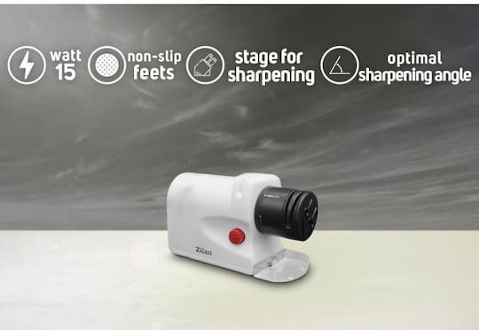 Afilator Electric Pentru Cuțite Două Niveluri Ascuțire Polizare Putere 15w Zln 2175