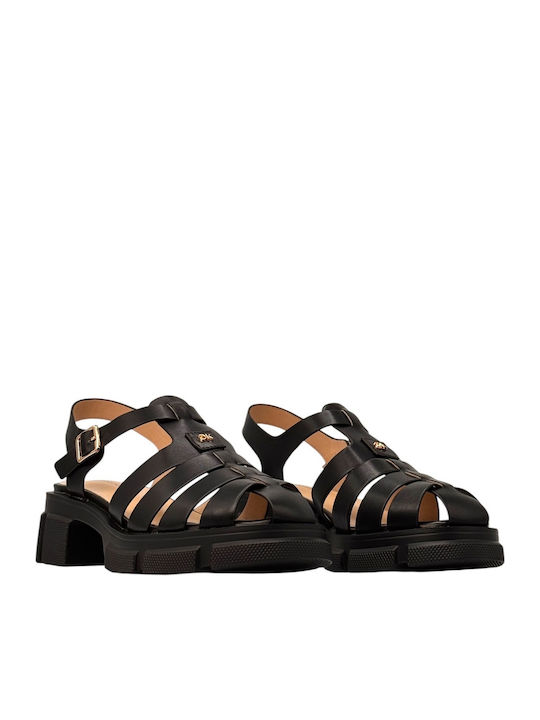 Women's Flat Sandals Black