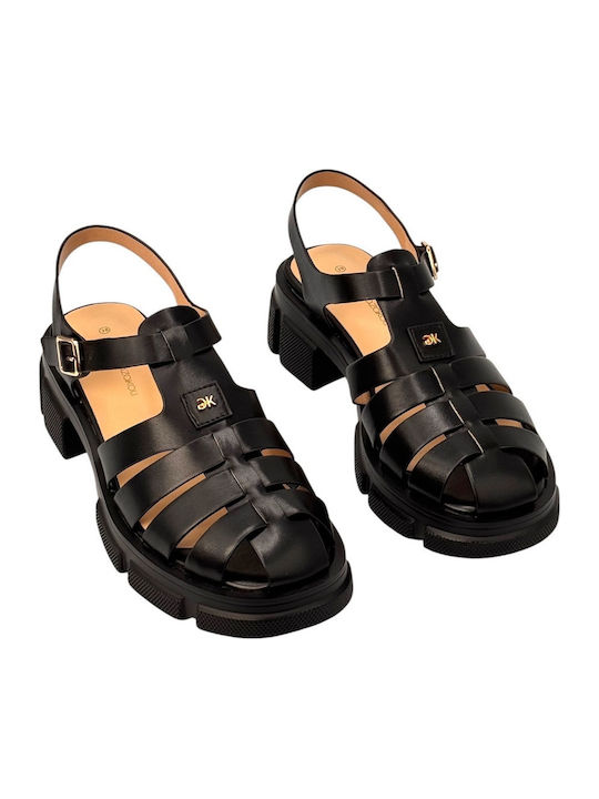 Women's Flat Sandals Black