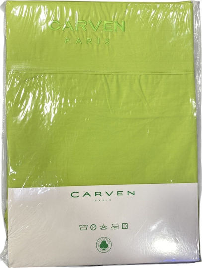 Carven Paris Σεντόνι Μονό 165x265εκ. Τιρκουάζ