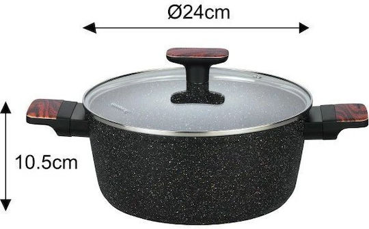 Klausberg Antik Ars Kochgeschirr-Set aus Aluminium mit Antihaftbeschichtung 6 Teile