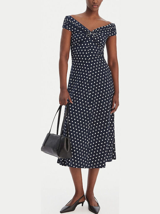 Summer Midi Dress for Wedding / Christening Midnightblue