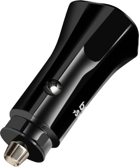 Blue Star Car Charger 20W 3A Fast Charging With One Port 1xType-C With Type-C Cable Blue Colour