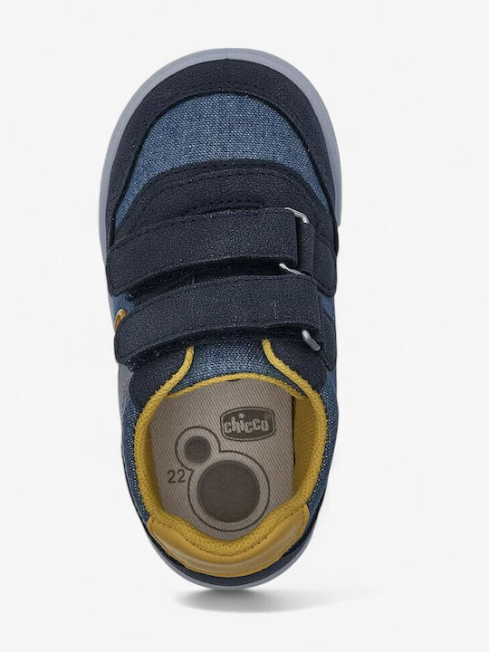 Παιδικά Sneakers με Σκρατς Μπλε