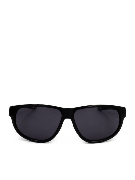 Under Armour Unisex Sunglasses with Black Plastic Frame and Black Lens UA Intensity 807/KA