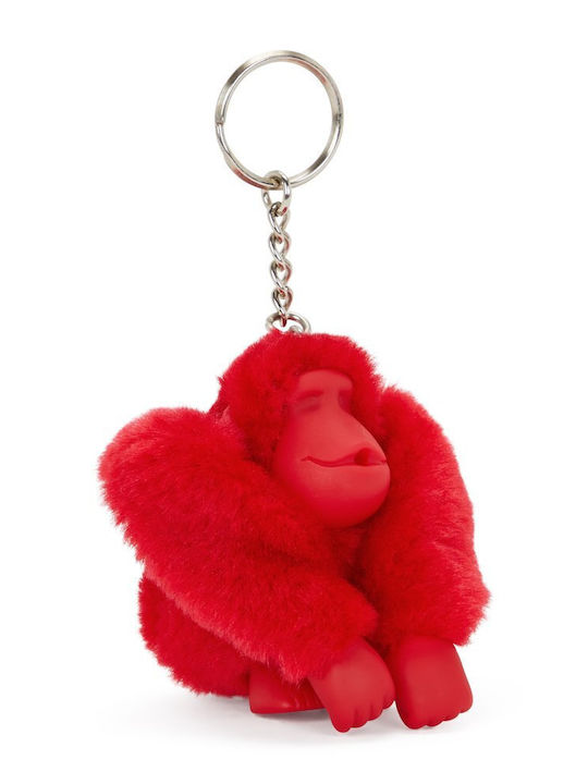Kipling Μπρελόκ Monkeyclip M Red Rouge