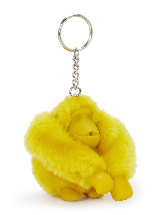 Kipling Μπρελόκ Monkeyclip M Inside Yellow