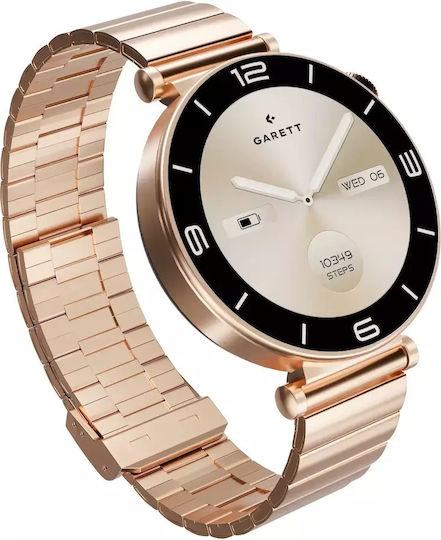 Garett Rose Rose Gold Steel