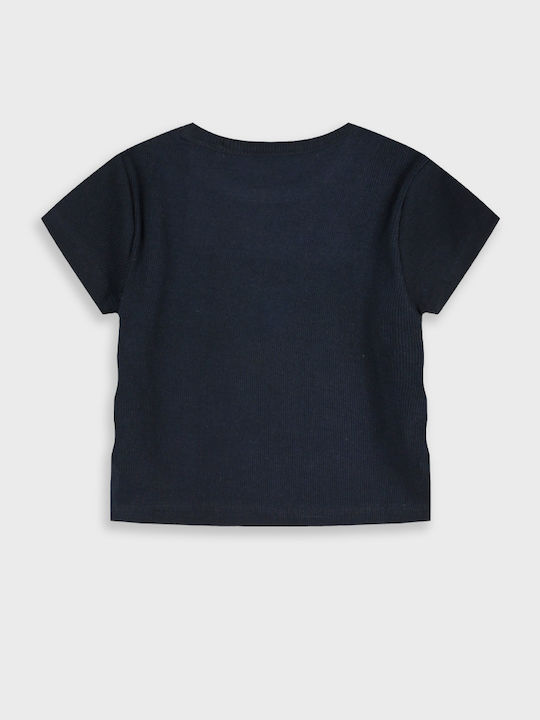 Kids Short-Sleeved Blouse Sweet Coral