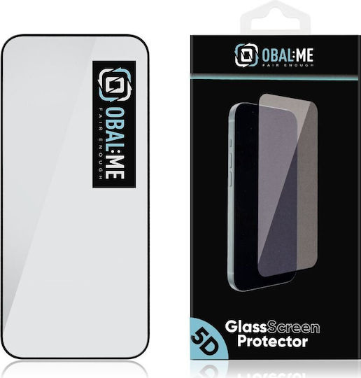 Obal:Me 5D 0.25mm Tempered Glass Μαύρο (Google Pixel 10, Google Pixel 10 Pro)
