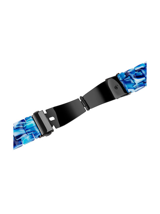 Watchband Hoco Wa36 Elegant Series 44 45 46 49mm Plastic Bracelet Apple Watch Series 1 2 3 4 5 6 7 8 9 SE Ultra1 Ultra2 Blue
