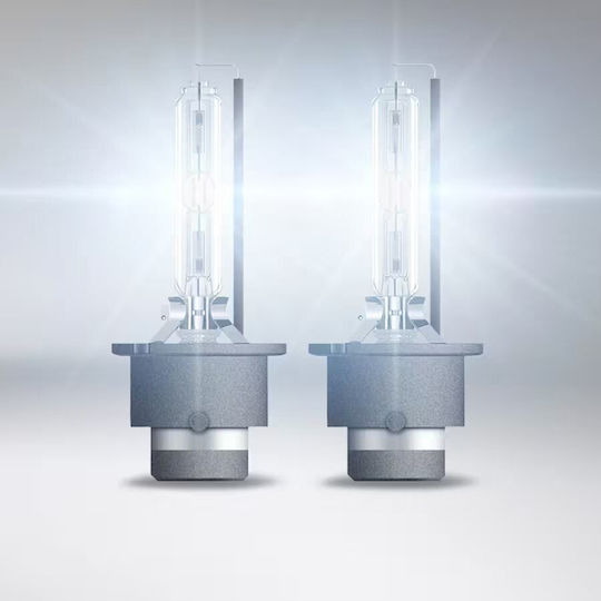 Osram Λάμπες Αυτοκινήτου Xenarc Night Breaker Laser +220% D2S Αλογόνου 4500K Φυσικό Λευκό 12-24V 35W 2τμχ