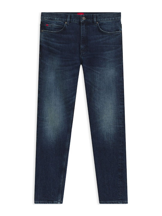 708 Men's Jeans Pants with Slim Fit Blue
