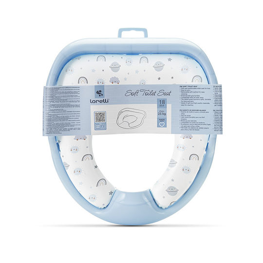 Lorelli Maltex Kleinkinder-Toilettensitz Blau mit Griffen & Mit abnehmbarem Kissen
