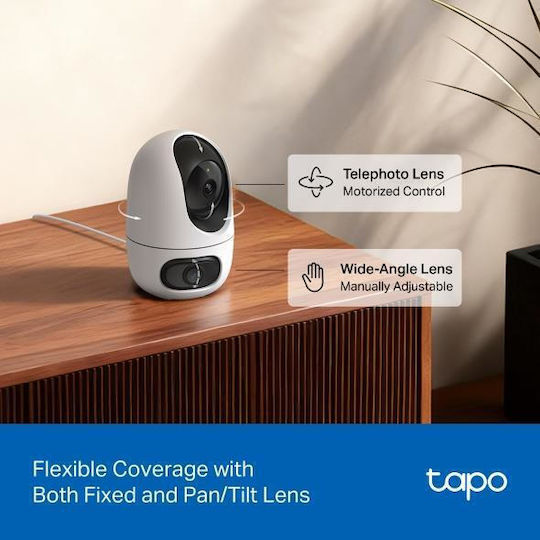 TP-LINK Tapo C245D v1 IP Dual Surveillance Camera Wi-Fi 3+3MP with Two-Way Communication