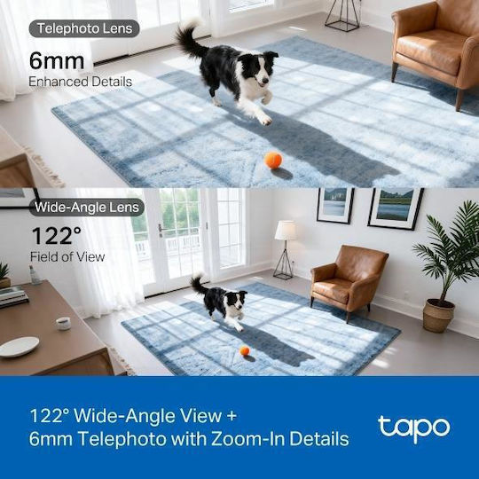 TP-LINK Tapo C245D v1 IP Dual Surveillance Camera Wi-Fi 3+3MP with Two-Way Communication