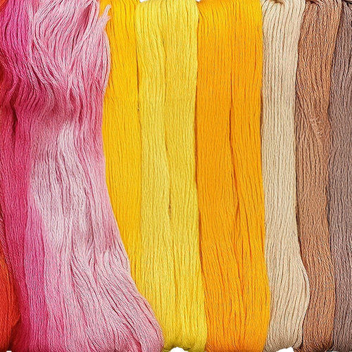 Embroidery Set Zola 100 Colored Threads Thread Length 8 M Accessories Included 30 X 45 Cm