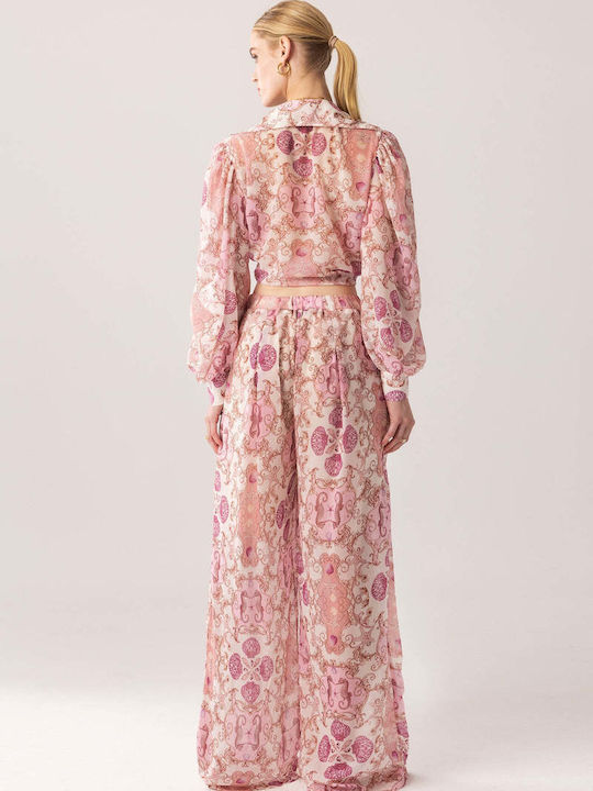 Damen Hochbund Pantaloona Rosa