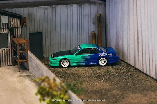 Vertex Nissan Silvia S13 Falken Scara 1:64 Mașină Model Tarmac Works