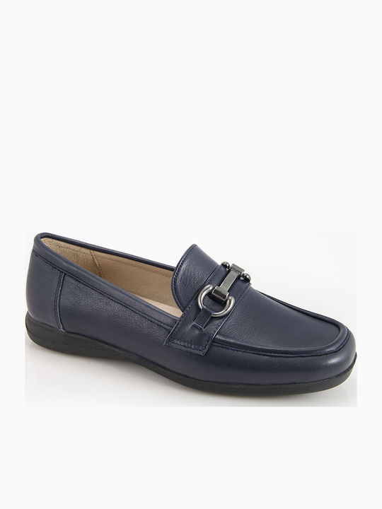 Mocasini De Damă Din Piele În Culoare Burgundy