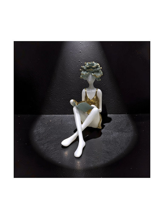 Zen Collection Figurină Decorativă Din Polirosină Fată 9x21x24cm