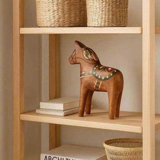 Phos & Gaia Figurină Decorativă Cal Din Lemn Fale