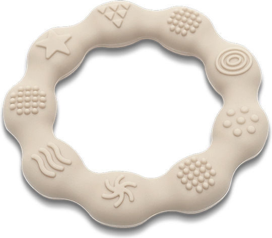 Lorelli Natural Teething Ring Teethers & Teething Relief BPA Free Silicone for 0 m+