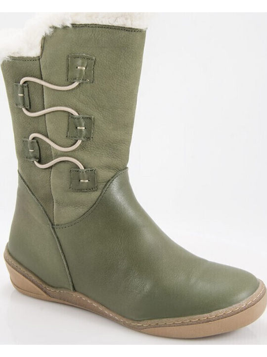 Damen Stiefeletten Braun