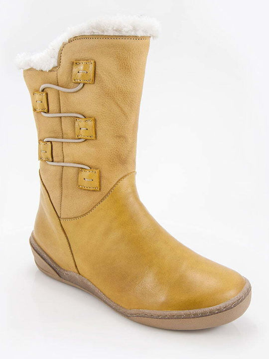 Damen Stiefeletten Braun