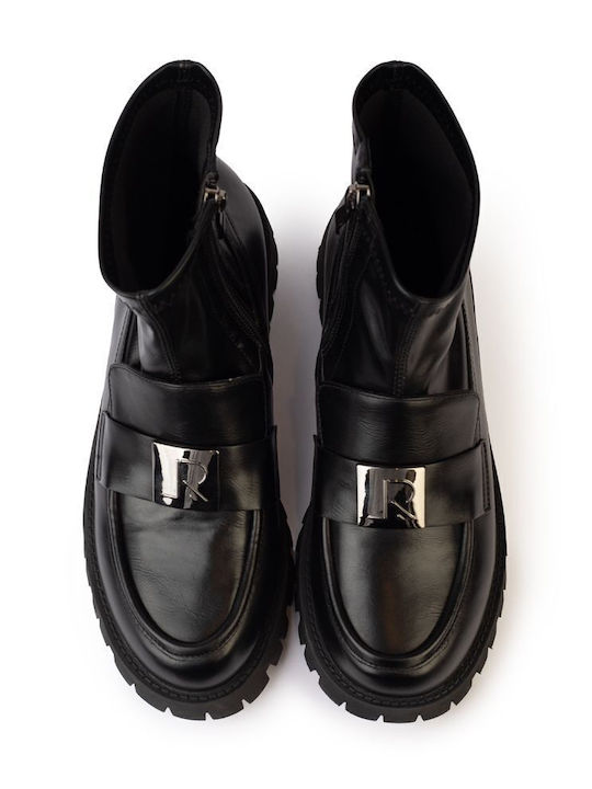 Damen Chelsea-Stiefel Schwarz
