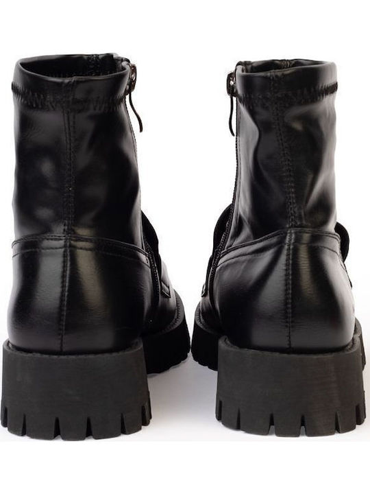 Damen Chelsea-Stiefel Schwarz