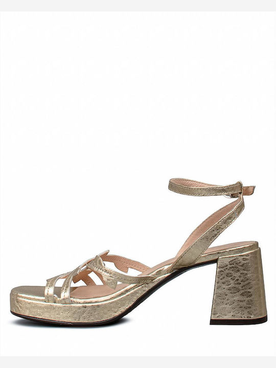 Gold Sandals